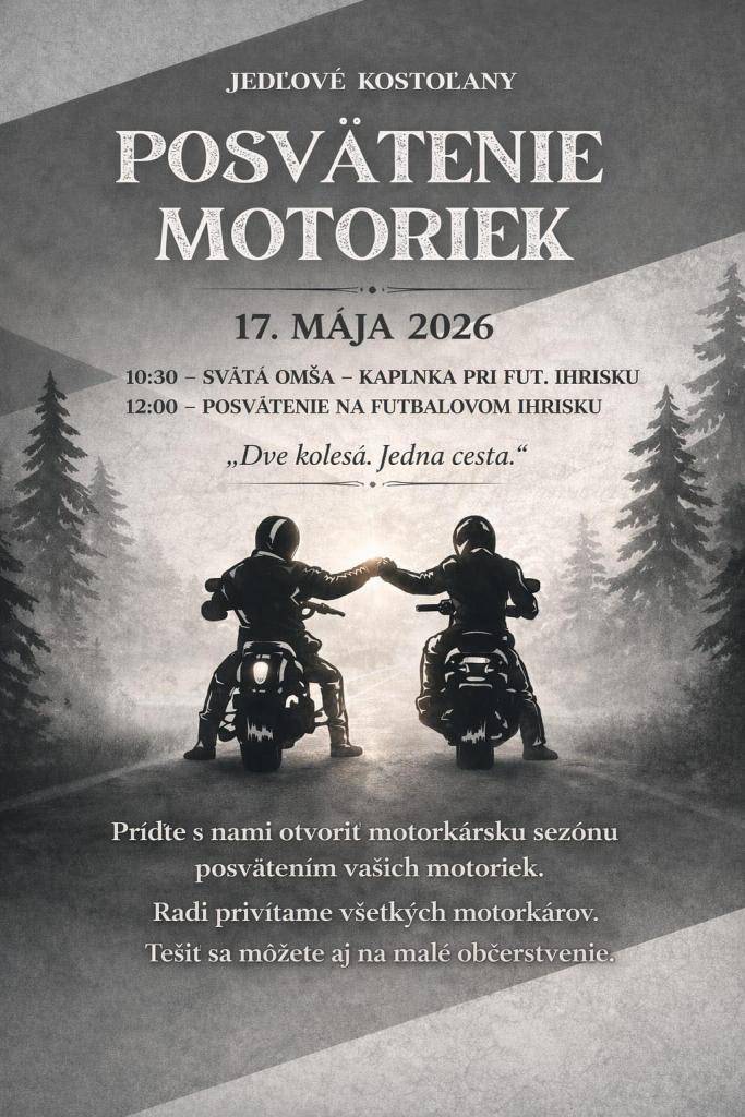 Dve kolesá. Jedna cesta.