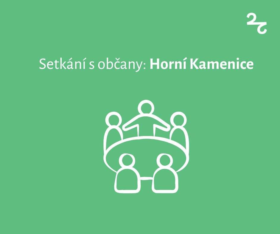 Srdečně zveme na dnešní setkání s občany – procházku se starostou – od 17:00 v Horní Kamenici. Sraz za pekárnou Martin, těšíme se na všechny dotazy a připomínky.