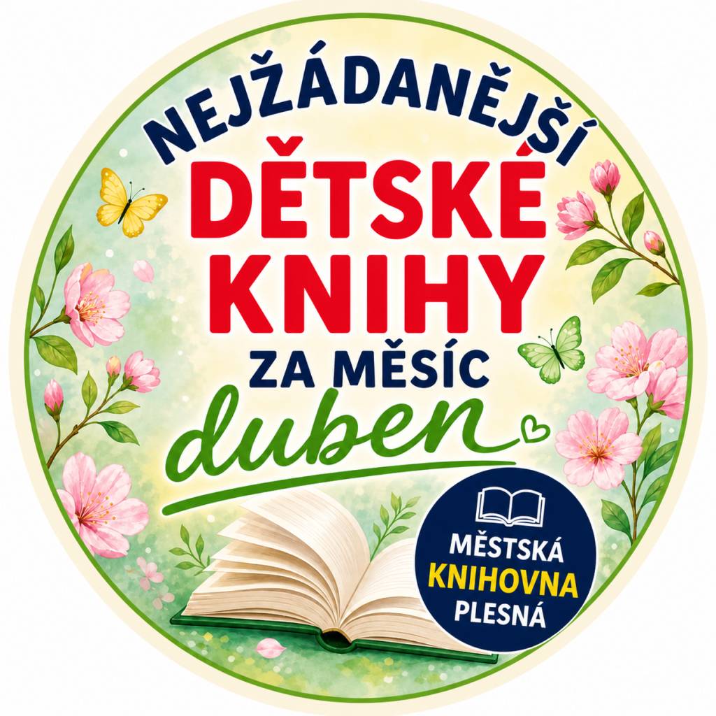 Připravili jsme pro vás výběr těch nejoblíbenějších dětských knih, které si malí čtenáři v dubnu půjčovali nejvíce!   Čekají na vás veselé příběhy, dobrodružství i knížky plné fantazie, které rozvíjí dětskou představivost a chuť číst.