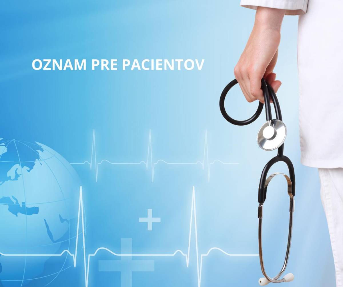 Ambulantné hodiny MUDr. Júlia Olexíková dňa 8.5.2026.