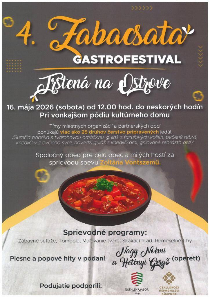 Gastrofestival Zabacsata