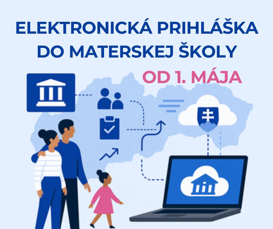 Prihlášky do materskej školy sa v roku 2026/2027 podávajú novým elektronickým spôsobom. Prinášame vám jednoduchý návod, ako postupovať.