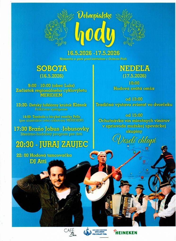 Dolnopialske hody 16.05.-17.05.2026