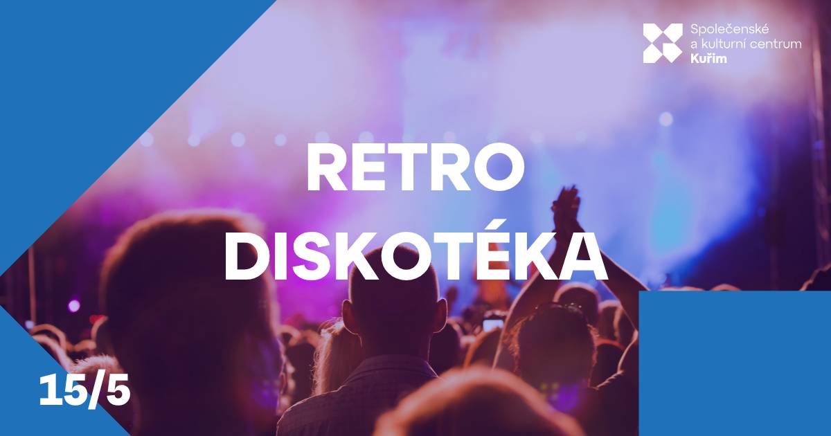 Přijďte si zatančit na Retro diskotéku v Kuřimi!  📆 V pátek 15. května, 20:00 📌 Kulturní dům 🎶 Největší retro hity zahraje DJ Ital Čeká vás večer plný tance, nostalgie a skvělé atmosféry. 😎 Vstupenky zakoupíte na www.kulturakurim.cz