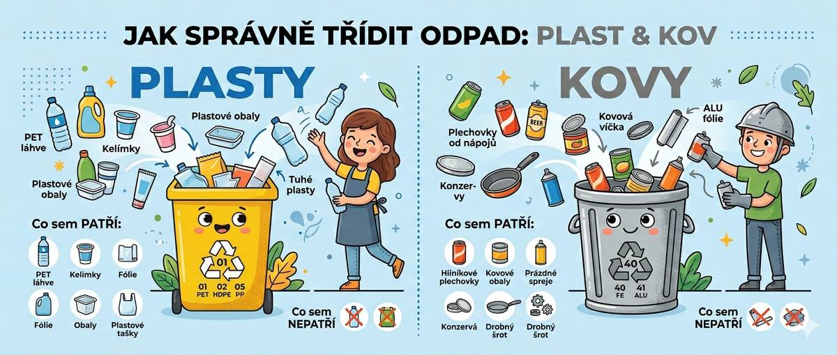 Včera byl urgován svoz tříděného odpadu plast a kov. Dle vyjádření Marius Pedersen bude odpad v tomto týdnu odvezen ze stanovišť Zábřezí a Řečice.