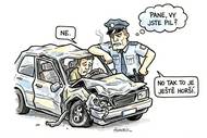 Bouračka na rovince: Tenhle řidič policistu úplně odzbrojil