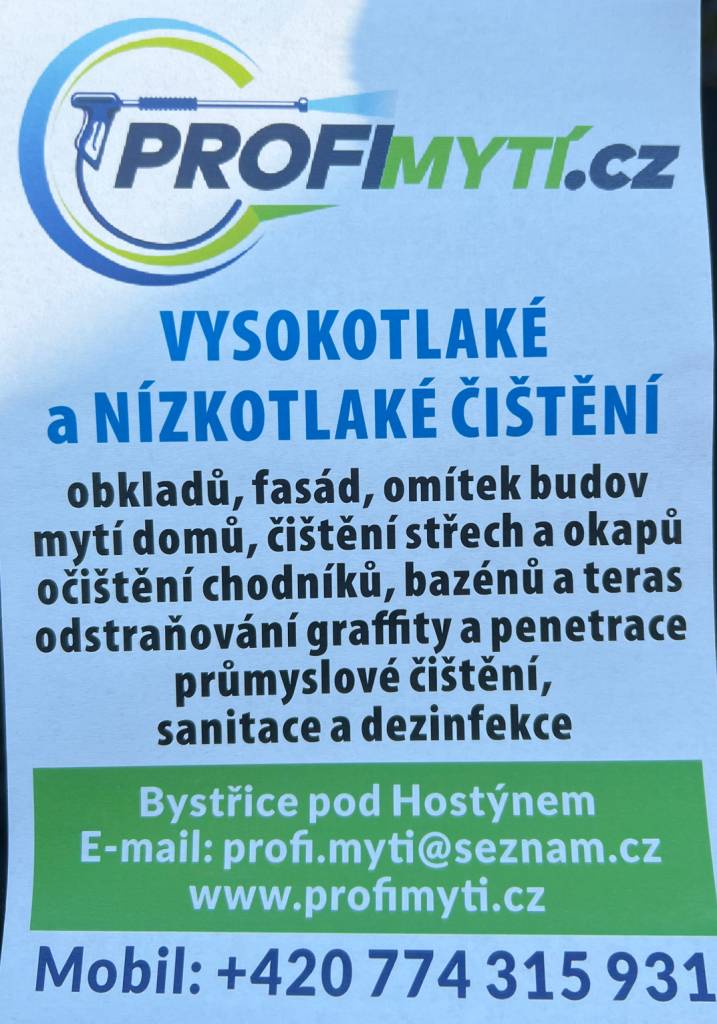 Více informací naleznete na přiloženém letáčku.