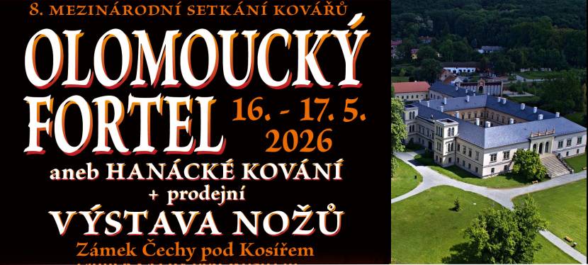 Již 4. ročník oblíbené kovářské akce spojené s prodejní nožířskou výstavou u zámecké oranžérie. Návštěvníci se mohou těšit na ukázky tradičního řemesla, práci mistrů kovářů i doprovodný program. Více informací naleznete zde.
