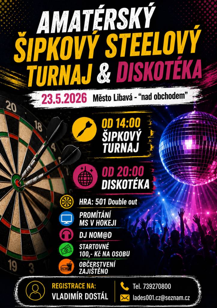 23. května 2026, 14:00 hod, "Nad obchodem"