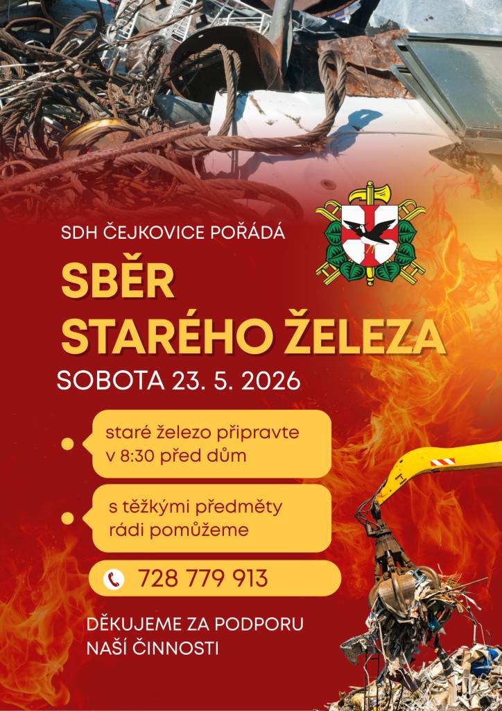 Kdy: SOBOTA 23.5.2026 OD 8:30
