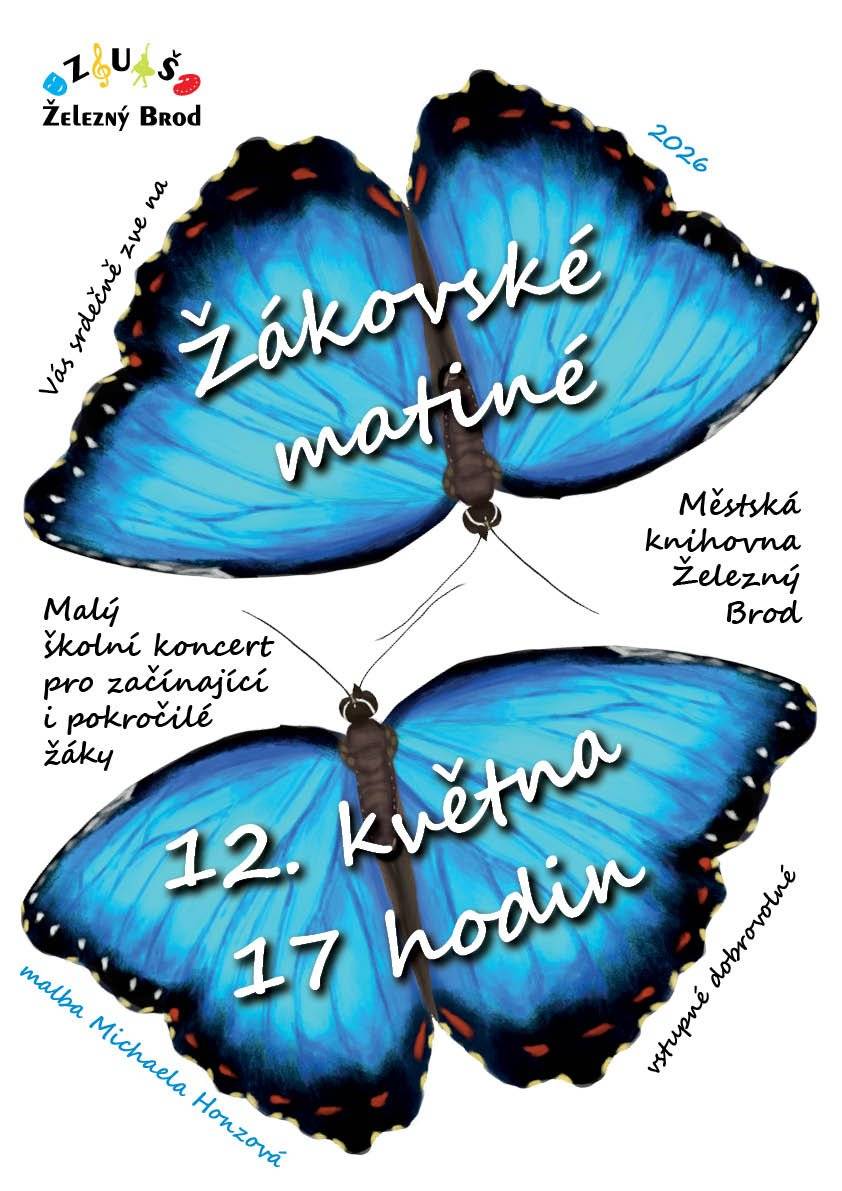12. května od 17 hodin Źákovské matiné ZUŠ v Městské knihovně 14. května od 18 hodin Závěrečné taneční vystoupení ZUŠ v Městském divadle 15. května od 16 hodin vernisáž výstavy Galerie talentů v Městské galerii Vlastimila Rady 15. května od 18:15 hodin přednáška Víra a terapie společnosti v Městském divadle 15. května od 19 hodin Dumper Rock na fotbalovém hřiště 16. května od 11 hodin Jubilejní 30. obnovená Svatojanská pouť kostelíček sv. Jana Nepomuckého na Poušti  16. května od 14:30 hodin 58. benefiční koncert Na Poušti