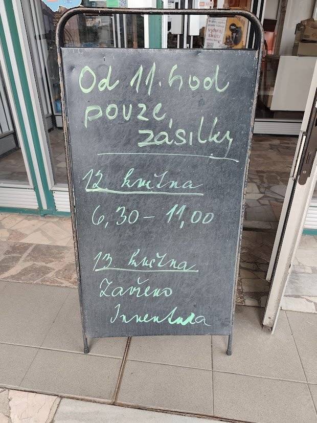 Vážení zákazníci, věnujte prosím pozornost dočasným změnám v provozní době naší prodejny v tomto týdnu: DNES (úterý 12. května): Dnes je možný POUZE VÝDEJ ZÁSILEK. ZÍTRA (středa 13. května): Prodejna bude po celý den ZAVŘENA z důvodu probíhající inventury. Děkujeme za pochopení a budeme se na vás těšit opět v běžné otevírací době! 🛒