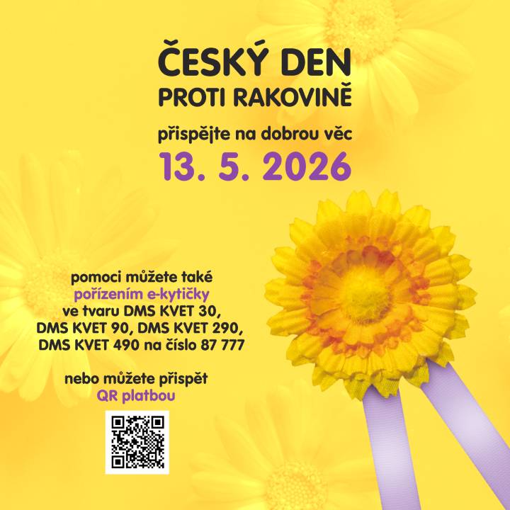 Naše obecní knihovna se i letos připojuje k celorepublikové sbírce Český den proti rakovině. 🌼 Žlutou kytičku v knihovně můžete zakoupit tuto středu 13.5. v otevírací době od 15:00 do 19:00.  🧠 Ke kytičce dostane každý dárce také letáček s informacemi o prevenci nádorových onemocnění, letos se zaměřením na nádory hlavy a krku a screeningové programy.   Děkujeme, že pomáháte!  Více zde: https://www.cdpr.cz/letosni-sbirka/