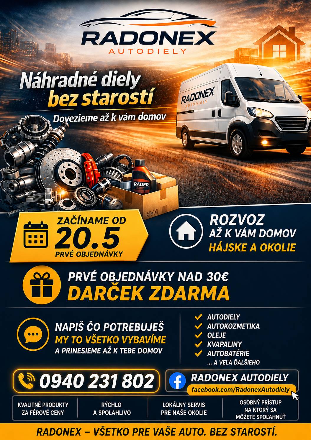 Radonex autodiely