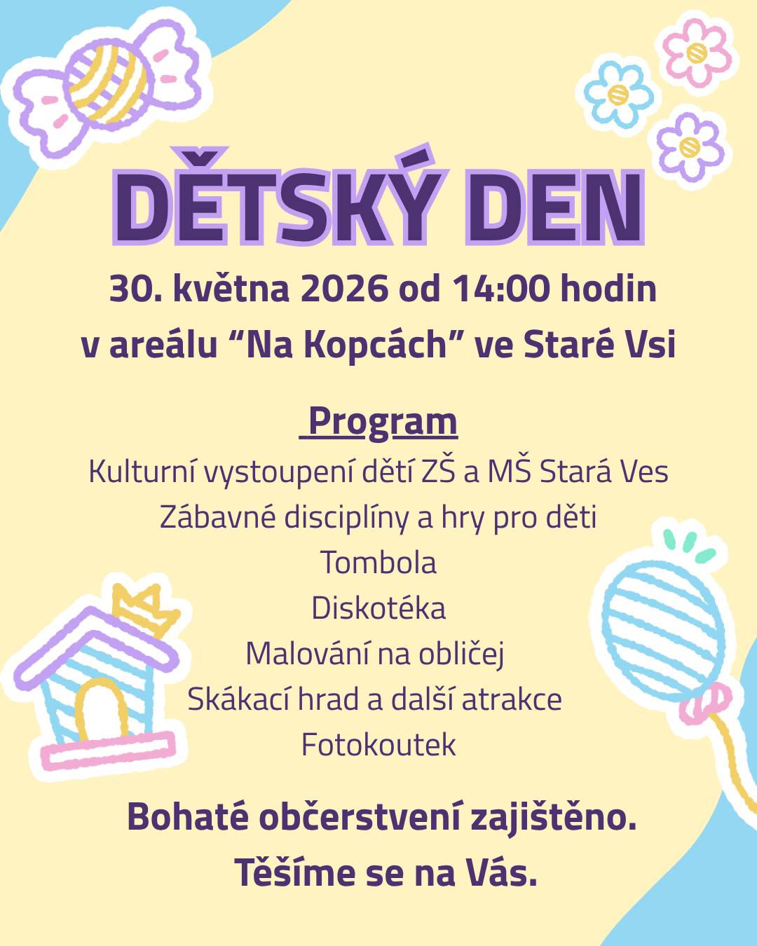 🎈DĚTSKÝ DEN VE STARÉ VSI 🤡