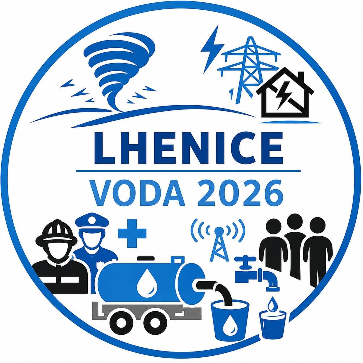 Ve středu 13. května 2026 se Městys Lhenice zapojí do krajského taktického cvičení „VODA 2026“, které organizuje Jihočeský kraj ve spolupráci s integrovaným záchranným systémem, vodárenskými společnostmi a obcemi. Cílem cvičení je prověřit připravenost na mimořádné situace spojené s dlouhodobým výpadkem dodávek pitné vody a elektrické energie. Modelová situace počítá s rozsáhlým poškozením energetické infrastruktury po extrémním počasí. Následný blackout by mohl výrazně omezit fungování vodárenských systémů, komunikace i základních služeb. Právě proto je důležité pravidelně ověřovat spolupráci mezi obcemi, krizovými štáby, hasiči, vodárenskými společnostmi a dalšími složkami. Do cvičení se zapojí také městys Lhenice a vybraní zaměstnanci obce. Součástí bude zejména prověření postupů při zajištění náhradního zásobování obyvatel pitnou vodou, komunikace s občany a koordinace jednotlivých složek v případě krizového stavu. Nedojde k žádnému omezení dodávek pitné vody ani elektrické energie a nejsou potřeba žádná mimořádná opatření. Jedná se pouze o cvičení!