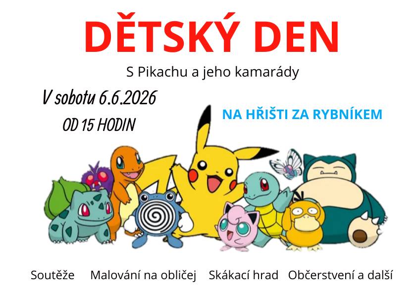 V sobotu 6.6.2026 od 15:00