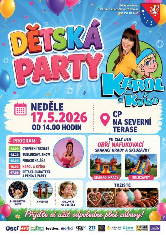 S blížícím se svátkem Dne dětí jsme se rozhodli  uspořádat pro naše nejmenší, ale i pro děti všech věkových kategorií, Dětskou party, s úžasným dárkem, jakým je KAROL A KVÍDO. Možná vy nevíte, o co (o koho?) se jedná, ale vaše děti to vědí zcela určitě.