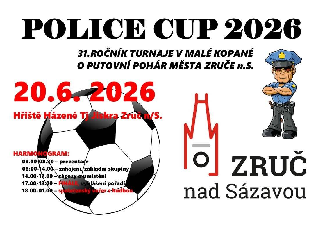 Policie CUP 2026 - 20.6.2026