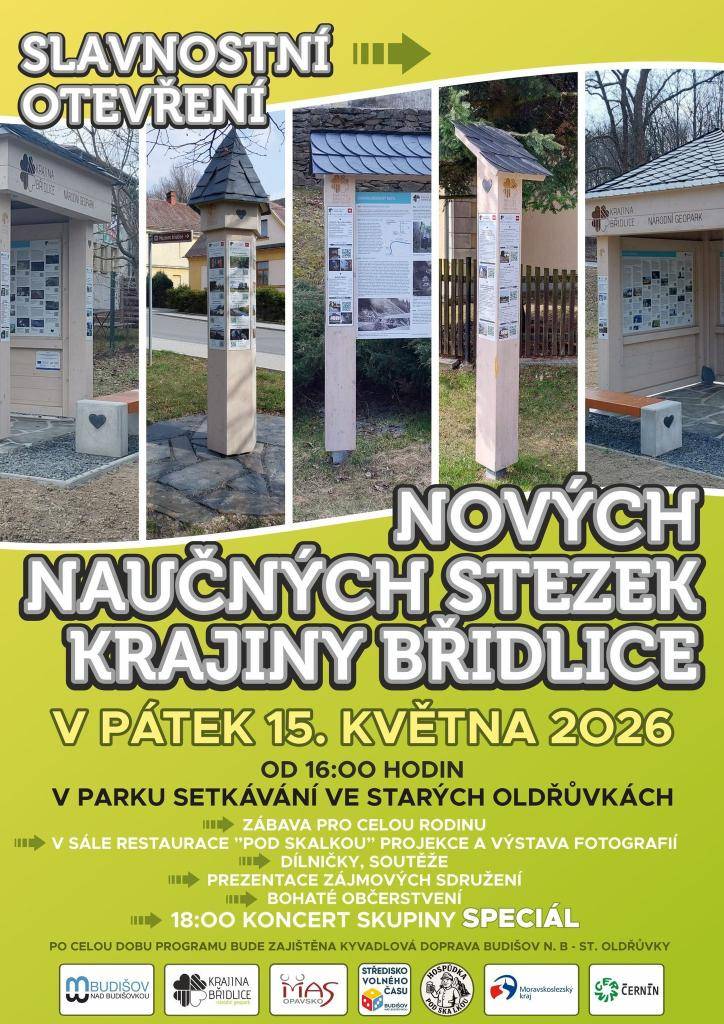 v pátek 15. května ve Starých Oldřůvkách