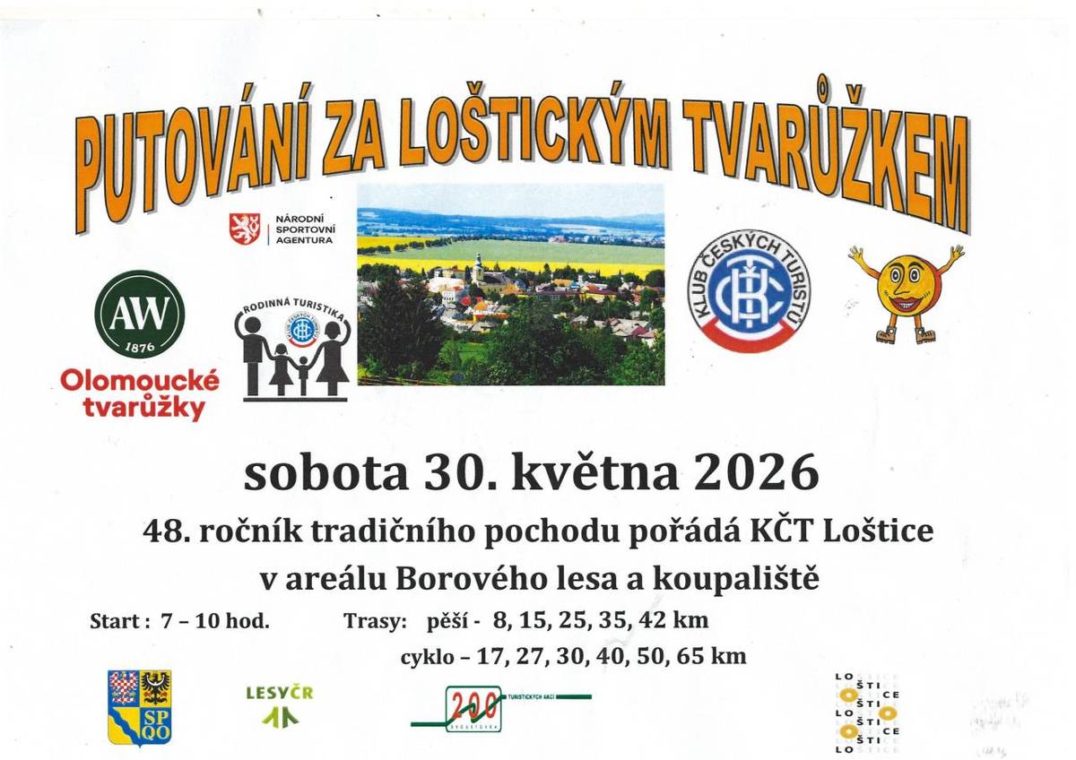 Pořadatelé srdečně zvou na nadcházející akci