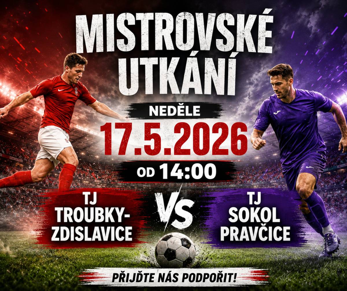 TJ Troubky-Zdislavice vs TJ Sokol Pravčice