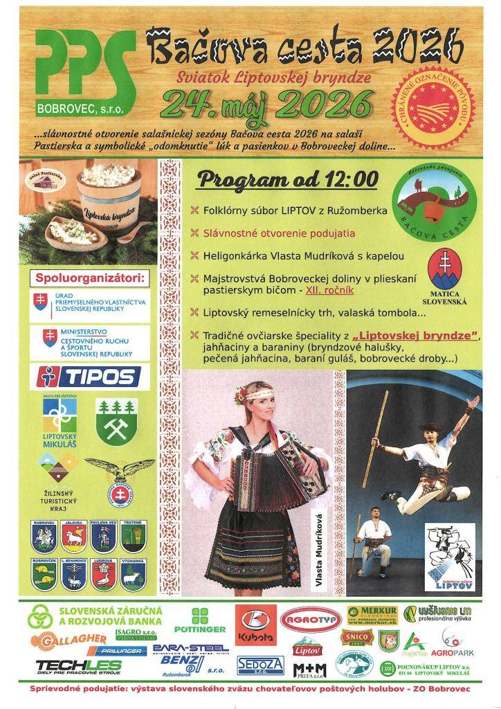 Bačova cesta 2026