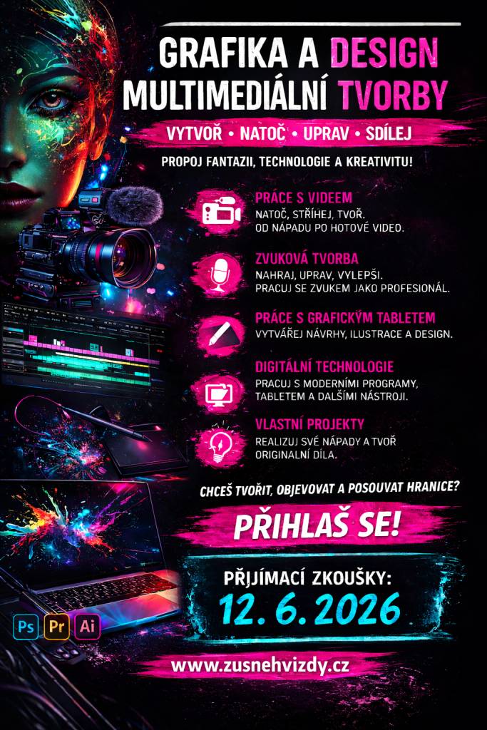 Multimediální tvorba - přihlaš se!