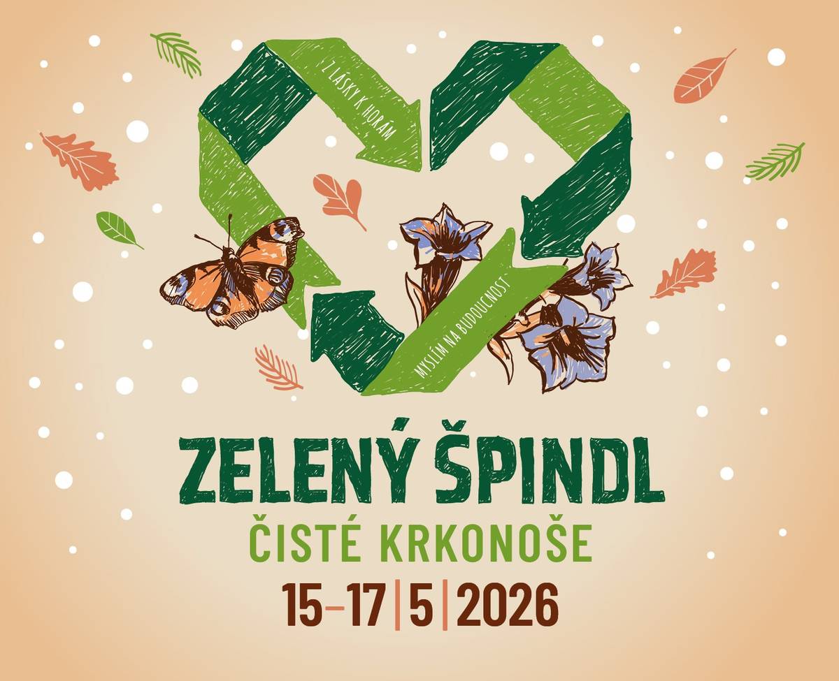 Rádi bychom vás pozvali k účasti na tradiční akci Zelený Špindl, úklid našeho krásného města od odpadků. Letošní ročník proběhne ve dnech 15.–17. května a generálním partnerem akce je Skupina ČEZ.  Odměnou za úklid v rámci akce Zelený Špindl je voucher na obousměrnou jízdenku lanovkou v letní sezóně 2026 nebo jednodenní skipas v zimní sezóně 2026/27. Parkovné pro aktivní účastníky akce bude v pátek a sobotu zajištěno na parkovišti Medvědín. K bezplatnému výjezdu bude sloužit potvrzení, které si vyzvednete do 15h ve stánku u dolní stanice lanovky Medvědín. Kdy: pátek 15. května, 8:00 - 15:00 Kde: dolní stanice lanovky Medvědín  určeno pro školy, zaměstnance i veřejnost workshop i výdej pomůcek a po sběru následné vydání odměny  Kdy: sobota 16. května 9:00-15:00 Kde: dolní stanice lanovky Medvědín Pro dobrovolníky:  pomůcky na sbírání odpadu stánek zajištěn ve spolupráci s KRNAP a Skiareálem výdej map a pomůcek přímo na místě (bez nutnosti registrace) sesbírané odpadky vložte do označeného kontejneru na parkovišti Medvědín  Kdy: neděle 17. května  Třetí den bude úklid probíhat samostatnou formou, můžete si zvolit vlastní trasu (výlet), nasbírané odpadky odložit následně do označeného kontejnéru - parkoviště P3 Medvědín.  pomůcky na sbírání odpadu získáte v infocentru skiareálu u lanové dráhy MEDVĚDÍN   Akce proběhne za každého počasí. Každé ruce navíc se nám hodí! :) více info