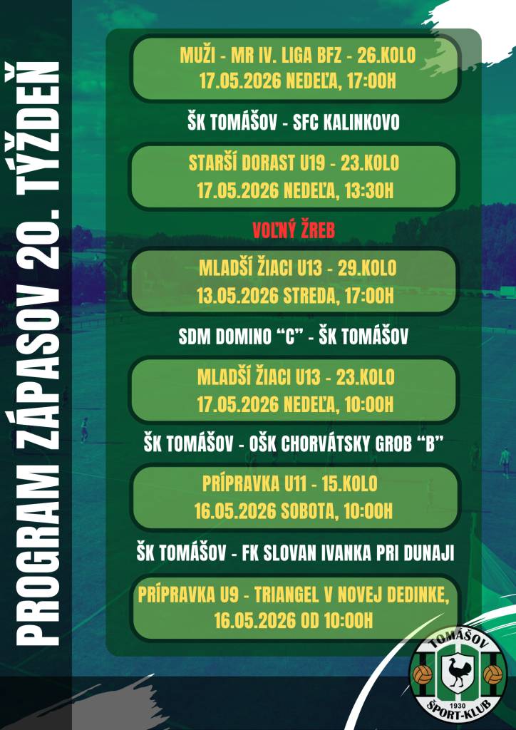 20. týždeň