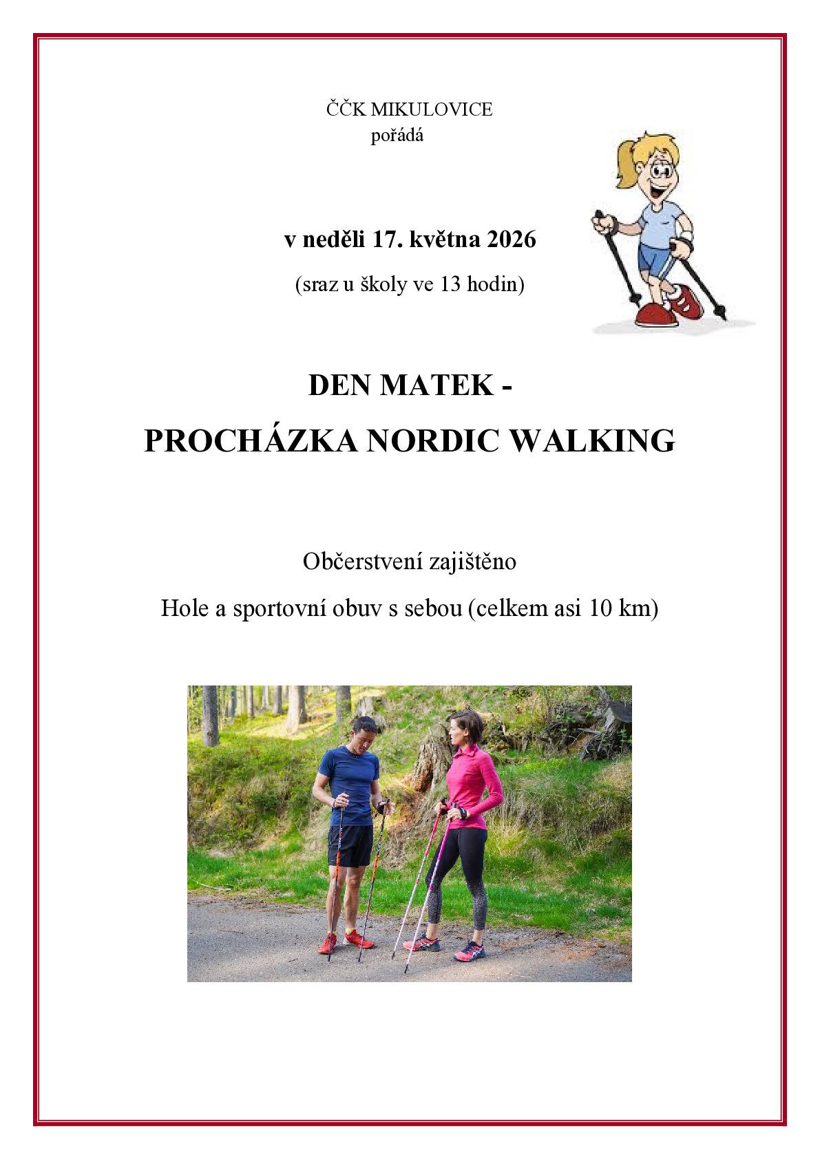 K přiležitosti Dni matek vás Český červený kříž opět po roce zve na procházku. Kampak to asi bude tentokrát? Pokud se to chceš dozvědět, tak se přidej 😉