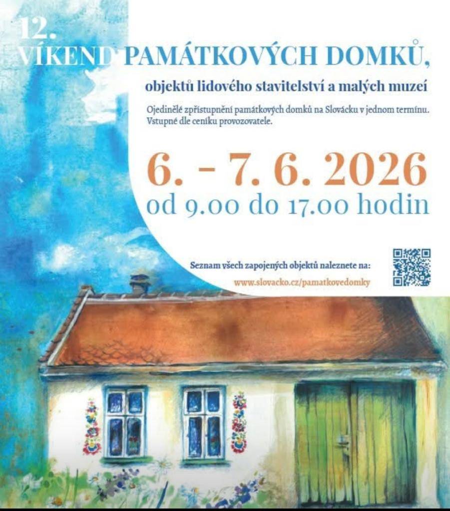 Víkend památkových domků, objektů lidového stavitelství a malých muzeí zve i do Blatnice pod Svatým Antonínkem.  Během víkendu 6.-7. června bude možné navštívit 63 objektů bez přechozí domluvy, vždy od 9 do 17 hodin. Své dveře otevře také obecní muzeum v Blatnici pod Svatým Antonínkem.