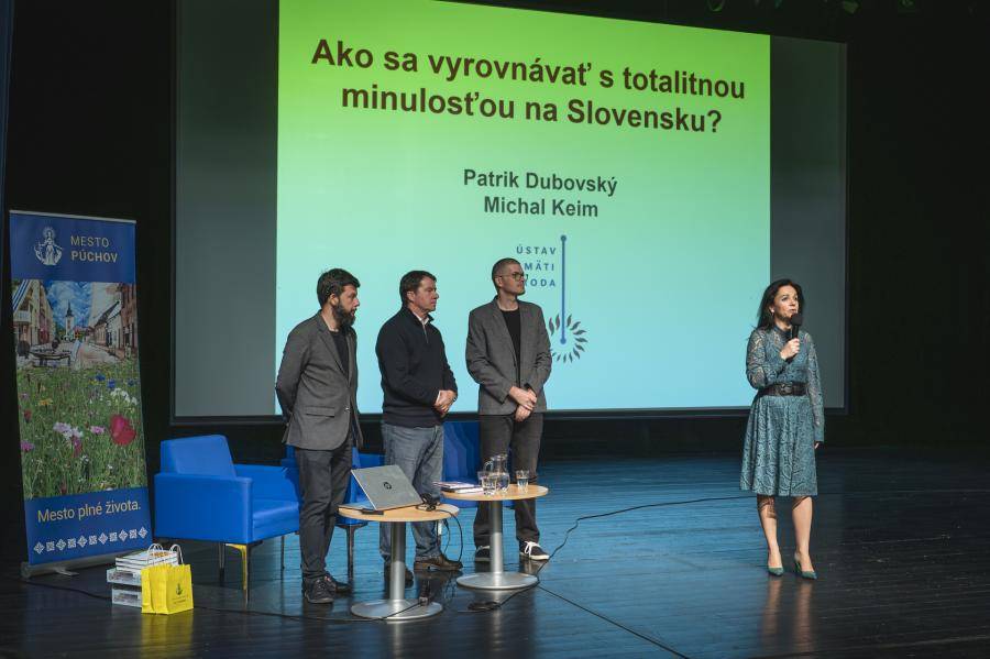 V utorok 12. mája 2026 sa v priestoroch Divadla Púchov uskutočnila beseda pre žiakov základných škôl a študentov stredných škôl, ktorú pripravil Ústav...