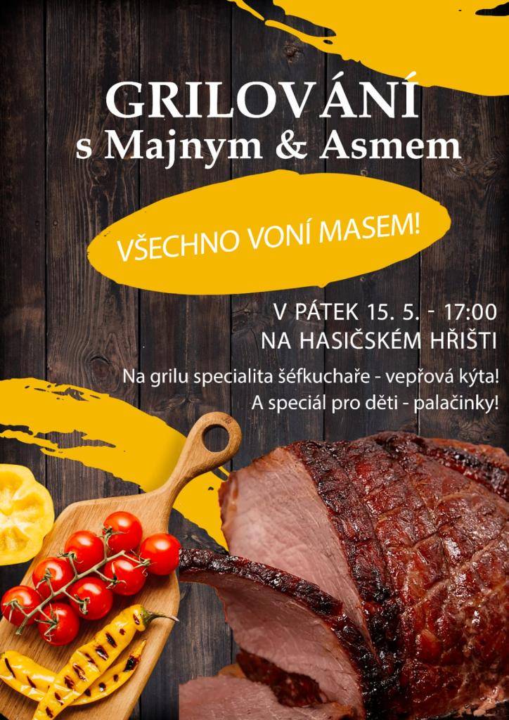 15.5.2026 v 17:00 hod. na hasičském hřišti.
