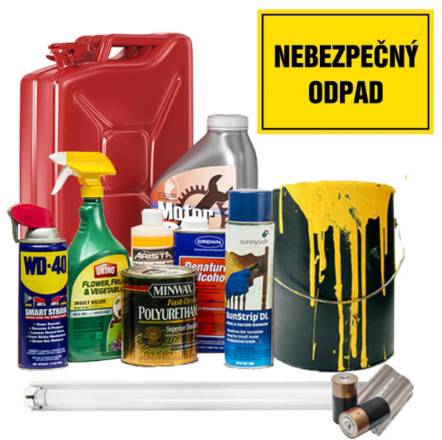 Svoz nebezpečných odpadů 13.5.2026 Ludkovice, Pradlisko