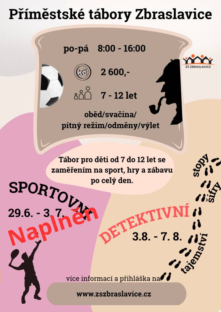 Detektivní příměstský tábor 3. 8. - 7. 8.