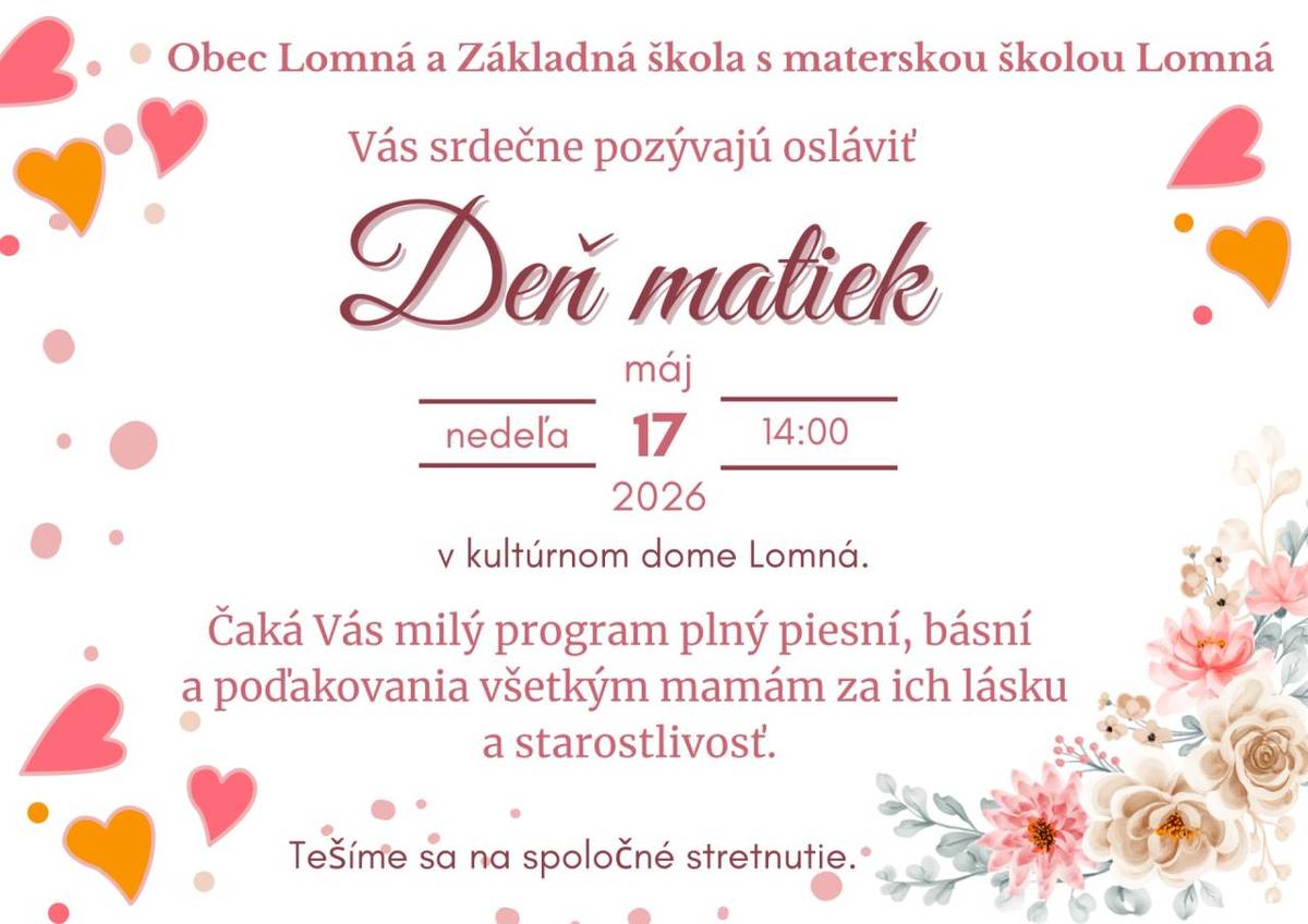 POZVÁNKA