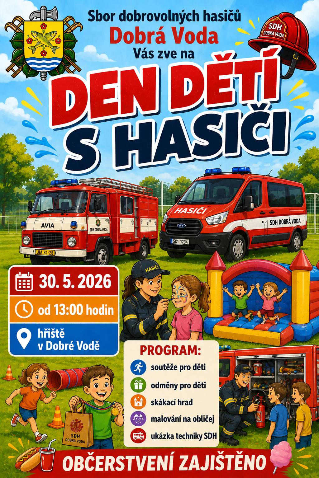 Pozvánka od SDH Dobrá Voda
