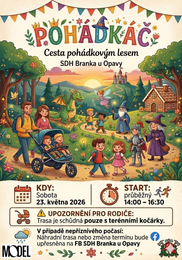 cesta pohádkovým lesem