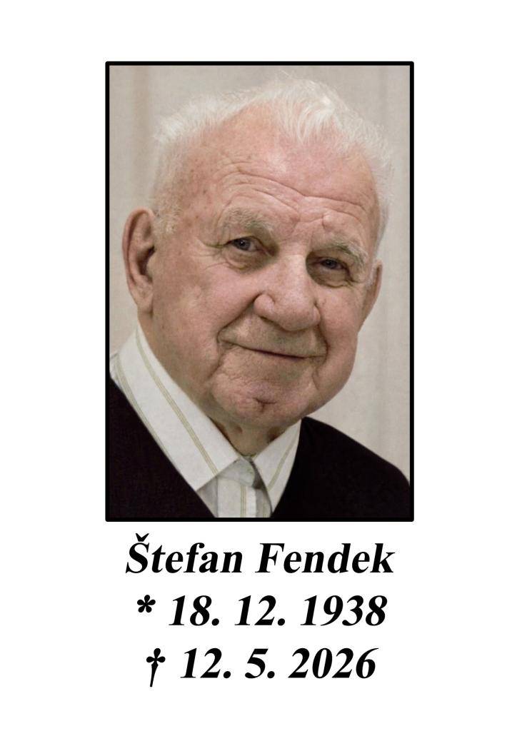 Posledná rozlúčka sa uskutoční 14. 5. o 13.00 hod. v dome smútku v Liptovskej Tepličke.
