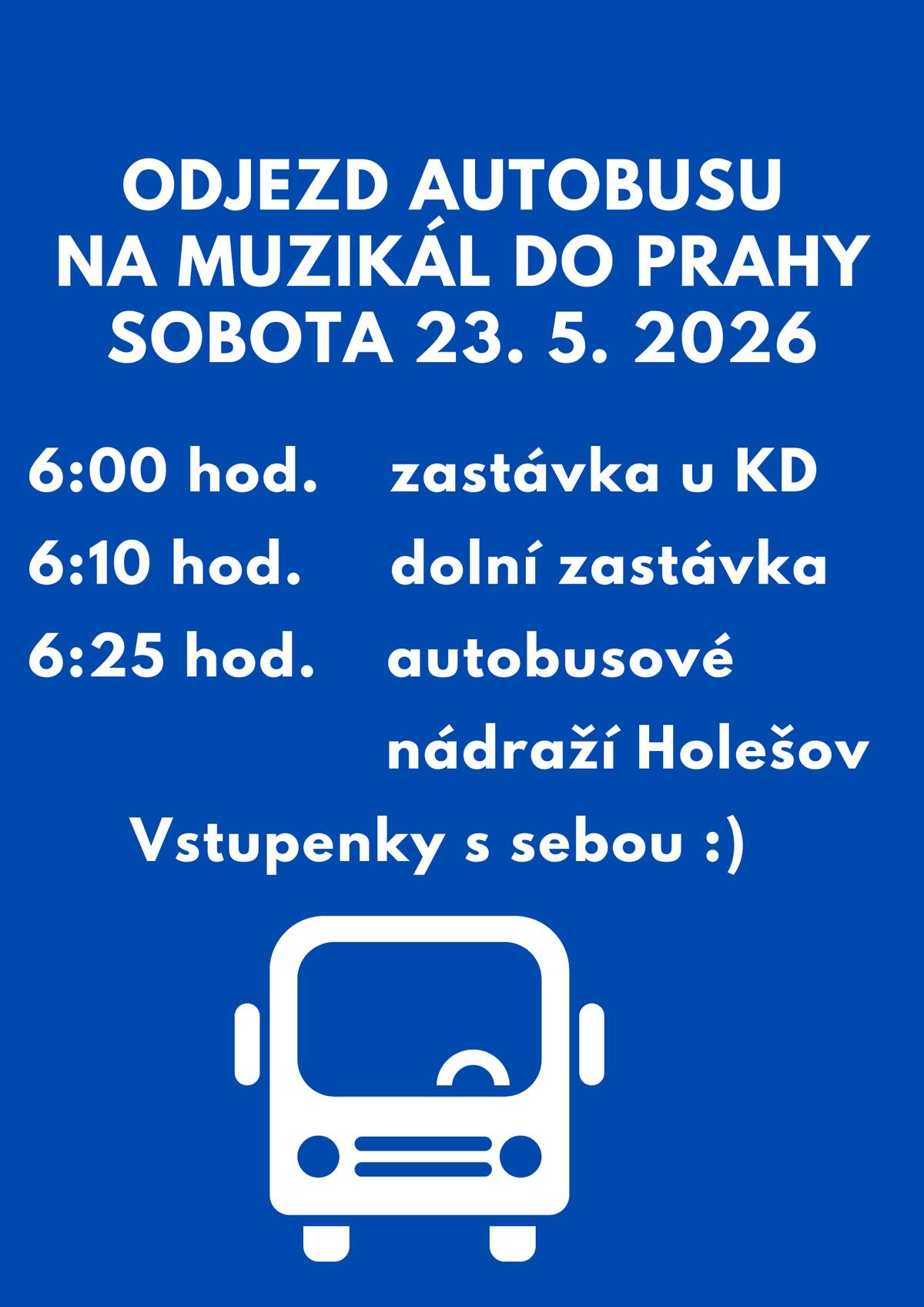 Sobota 23.5.2026