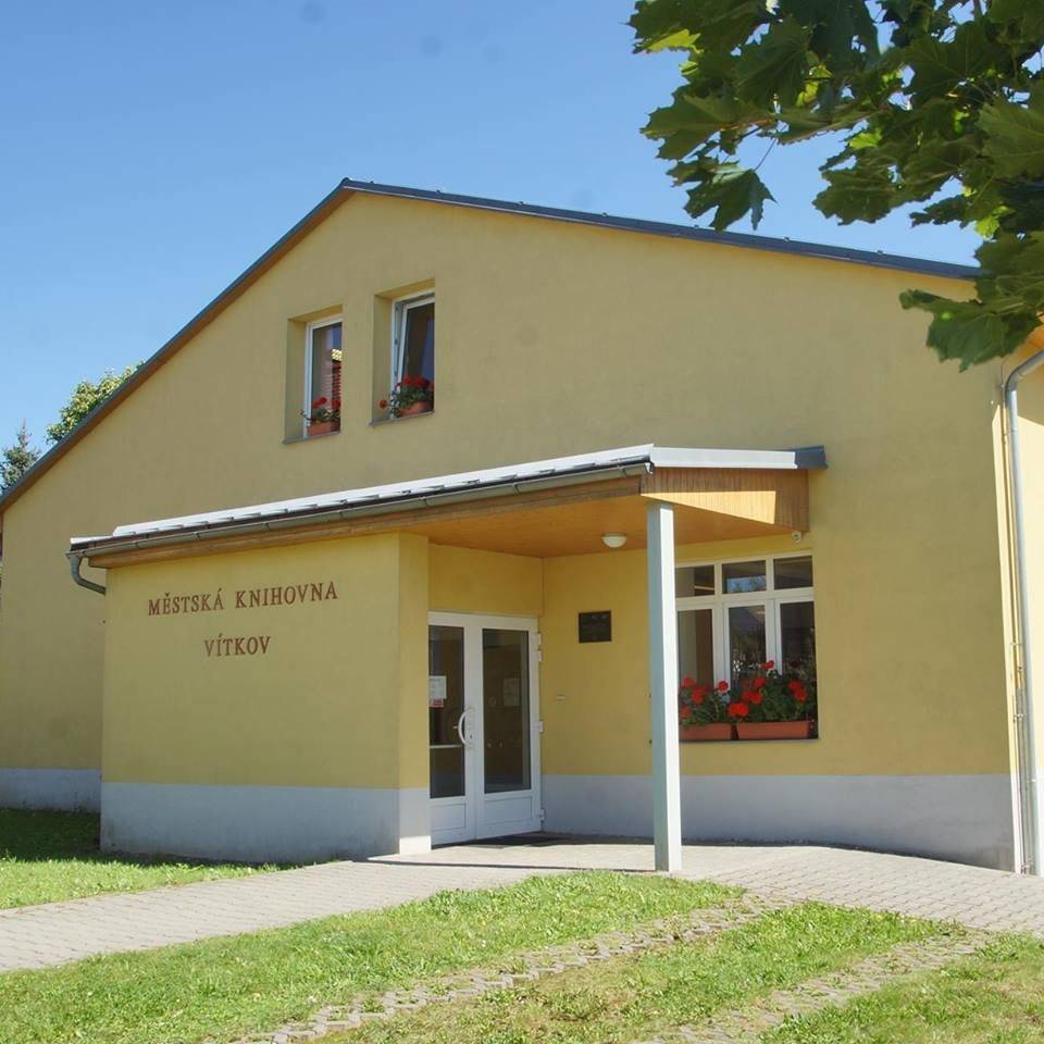 Upozorňujeme čtenáře, že od 18. do 22. května bude knihovna ve Vítkově z provozních důvodů uzavřena. Vypůjčené knihy můžete vrátit prostřednictvím biblioschránky. Termíny pro vrácení knih budou automaticky prodlouženy. Děkujeme za pochopení.
