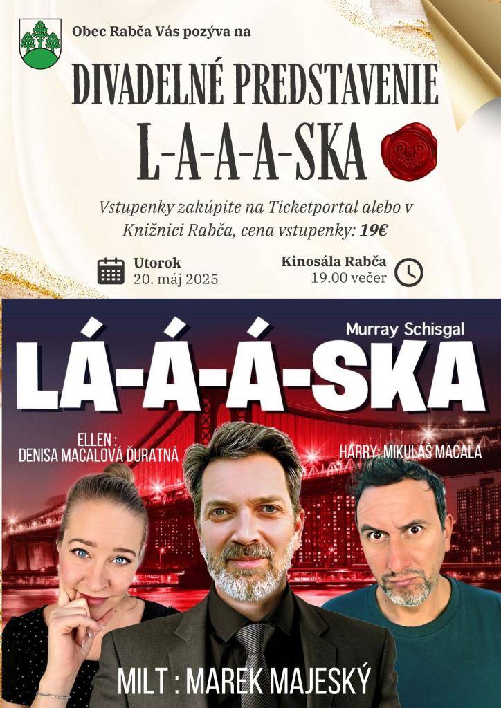 Viac informácií na priloženom plagáte