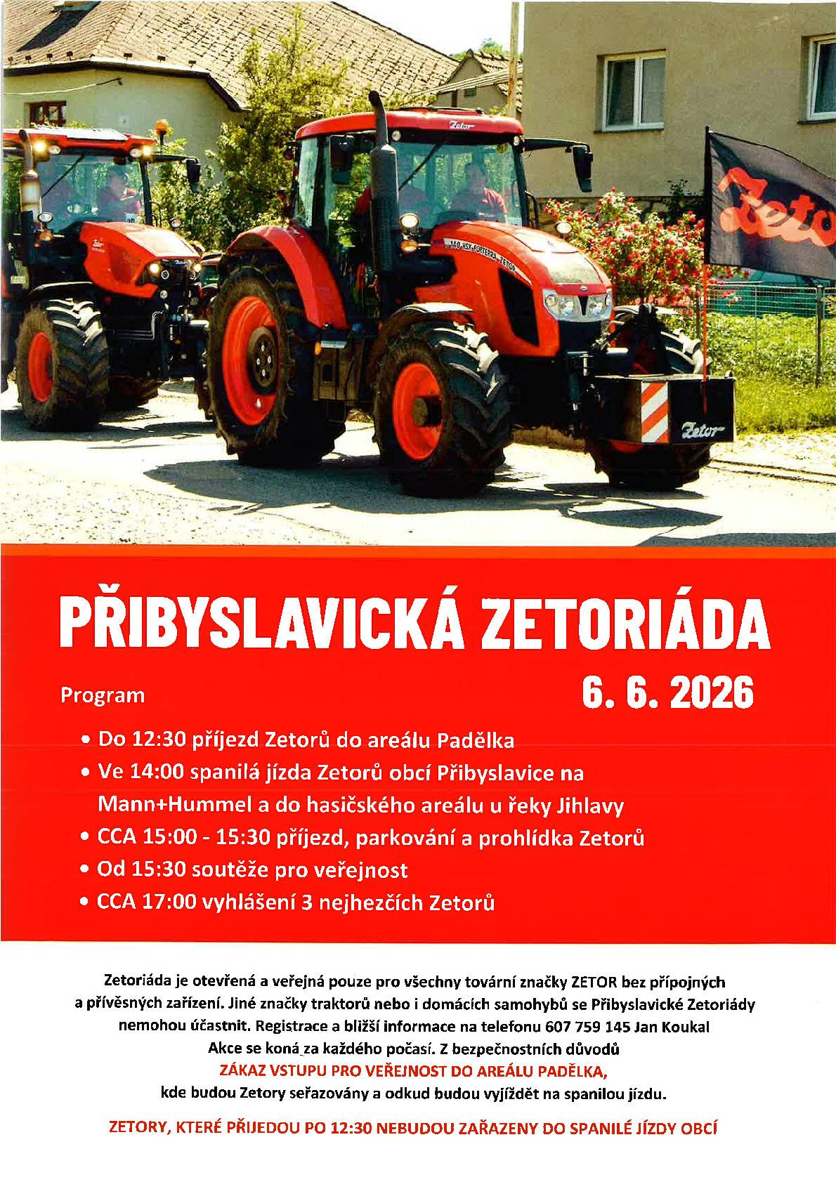 6.6.2026, VÍCE INFO V PŘILOŽENÉM LETÁKU