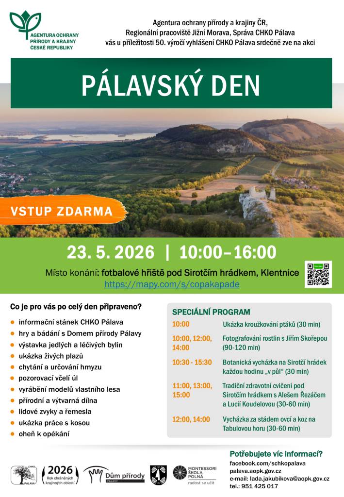 Pálavský den 23.5.2026
