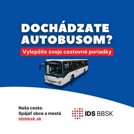 Chceme, aby regionálne autobusy jazdili vtedy, keď ich skutočne potrebujete. Preto máte teraz možnosť navrhnúť zmeny v cestovných poriadkoch, ktoré vstúpia do platnosti od 1. septembra 2026.