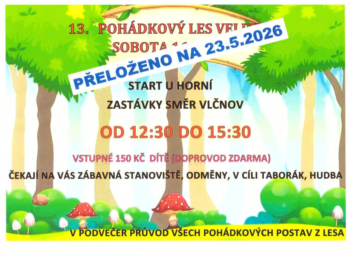 Přeloženo na 25.3.2026