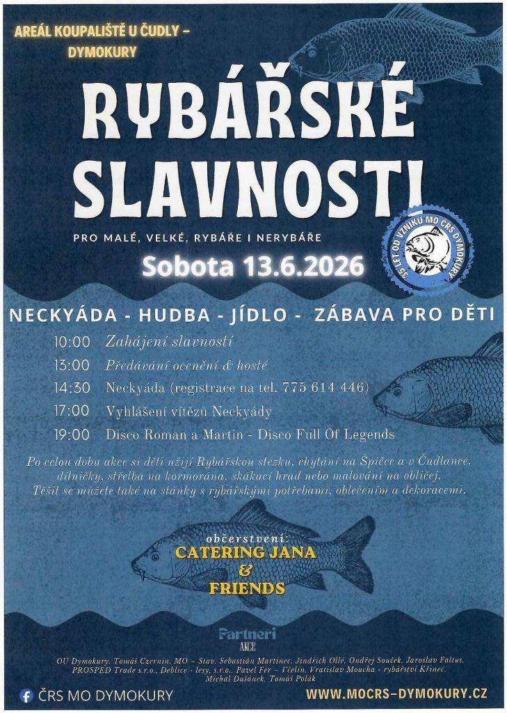 Kdy? 13.6.2026  V kolik? 10:00 hodin  Kde? areál koupaliště u Čudly-Dymokury