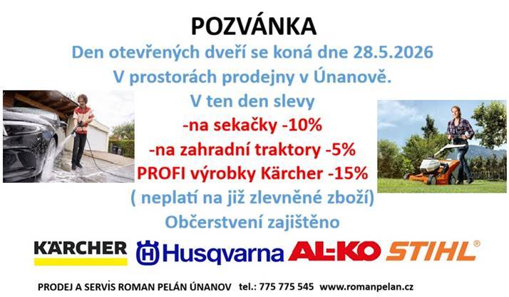 Den otevřených dveří 28.5.2026