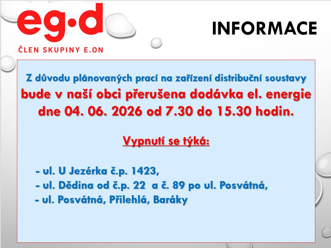 oznámení